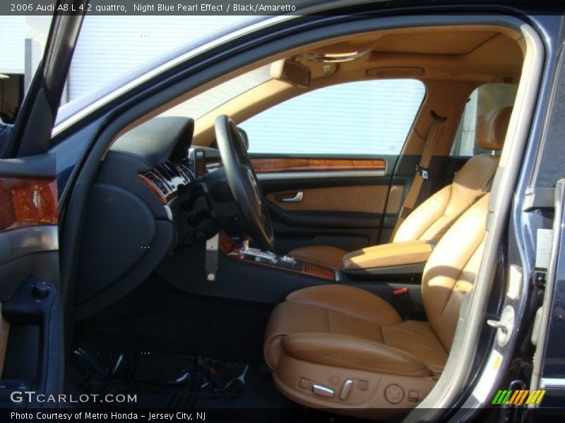 Night Blue Pearl Effect / Black/Amaretto 2006 Audi A8 L 4.2 quattro