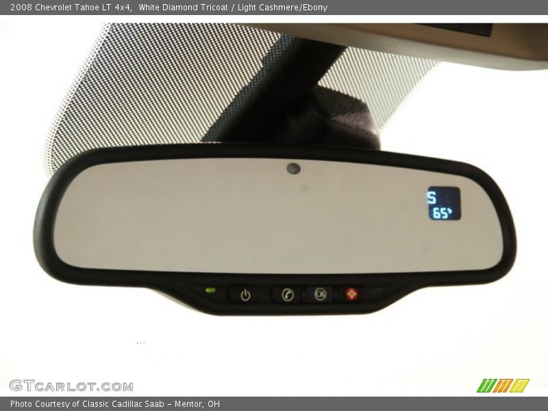 White Diamond Tricoat / Light Cashmere/Ebony 2008 Chevrolet Tahoe LT 4x4