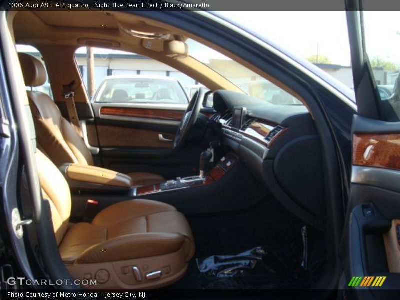 Night Blue Pearl Effect / Black/Amaretto 2006 Audi A8 L 4.2 quattro