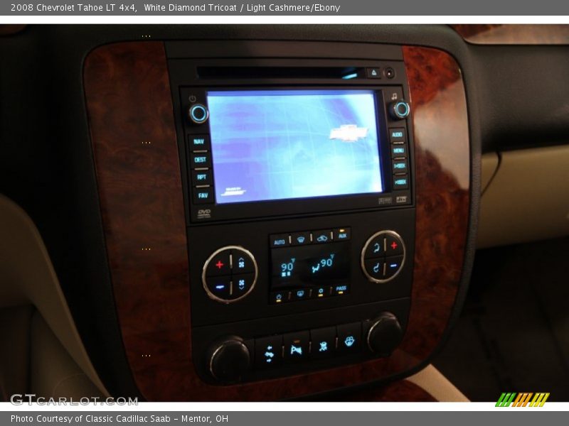 White Diamond Tricoat / Light Cashmere/Ebony 2008 Chevrolet Tahoe LT 4x4