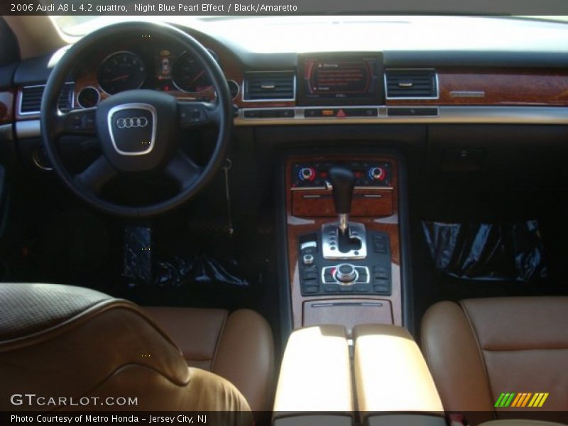 Night Blue Pearl Effect / Black/Amaretto 2006 Audi A8 L 4.2 quattro
