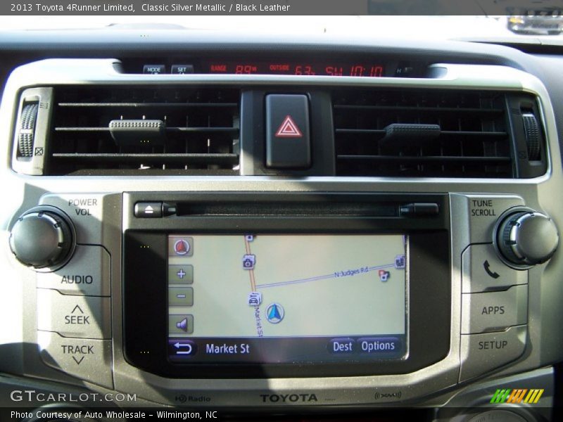 Classic Silver Metallic / Black Leather 2013 Toyota 4Runner Limited