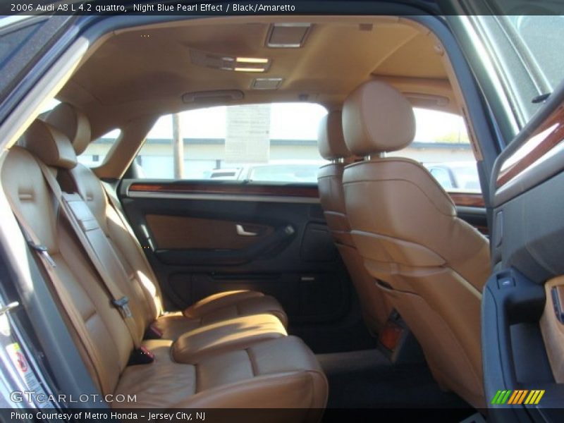 Night Blue Pearl Effect / Black/Amaretto 2006 Audi A8 L 4.2 quattro