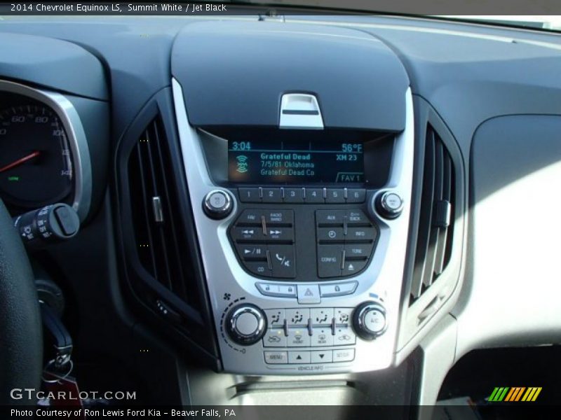 Summit White / Jet Black 2014 Chevrolet Equinox LS