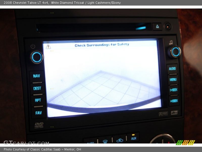 White Diamond Tricoat / Light Cashmere/Ebony 2008 Chevrolet Tahoe LT 4x4