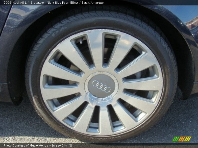Night Blue Pearl Effect / Black/Amaretto 2006 Audi A8 L 4.2 quattro