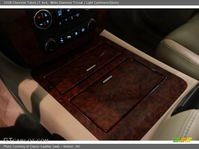 White Diamond Tricoat / Light Cashmere/Ebony 2008 Chevrolet Tahoe LT 4x4