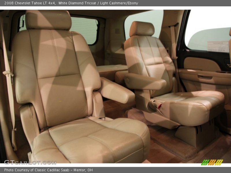 White Diamond Tricoat / Light Cashmere/Ebony 2008 Chevrolet Tahoe LT 4x4