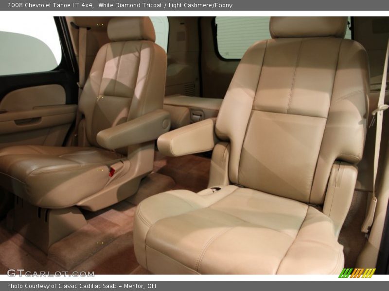White Diamond Tricoat / Light Cashmere/Ebony 2008 Chevrolet Tahoe LT 4x4