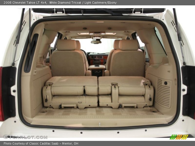 White Diamond Tricoat / Light Cashmere/Ebony 2008 Chevrolet Tahoe LT 4x4