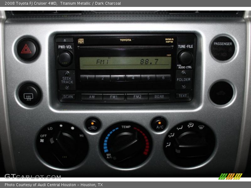 Titanium Metallic / Dark Charcoal 2008 Toyota FJ Cruiser 4WD