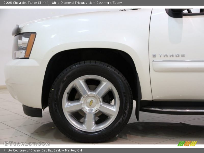 White Diamond Tricoat / Light Cashmere/Ebony 2008 Chevrolet Tahoe LT 4x4