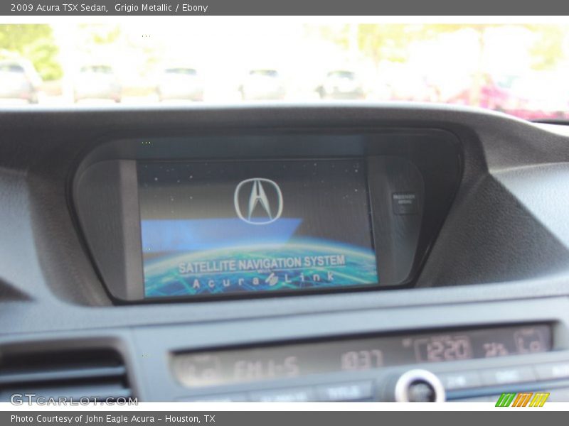 Grigio Metallic / Ebony 2009 Acura TSX Sedan