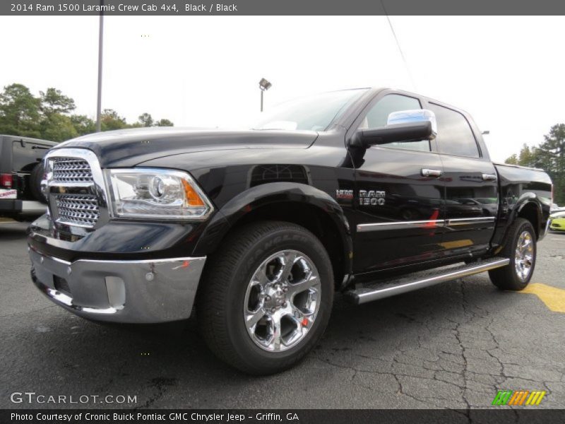 Black / Black 2014 Ram 1500 Laramie Crew Cab 4x4