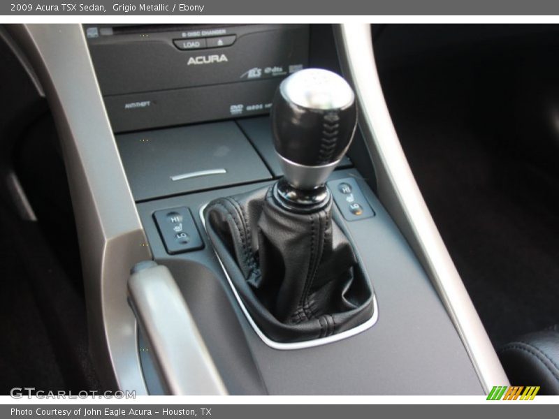 Grigio Metallic / Ebony 2009 Acura TSX Sedan