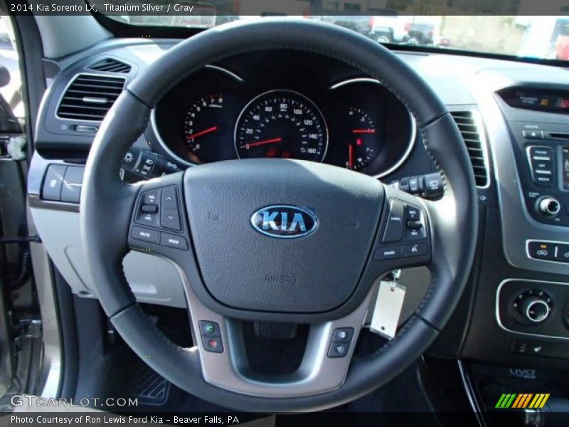Titanium Silver / Gray 2014 Kia Sorento LX