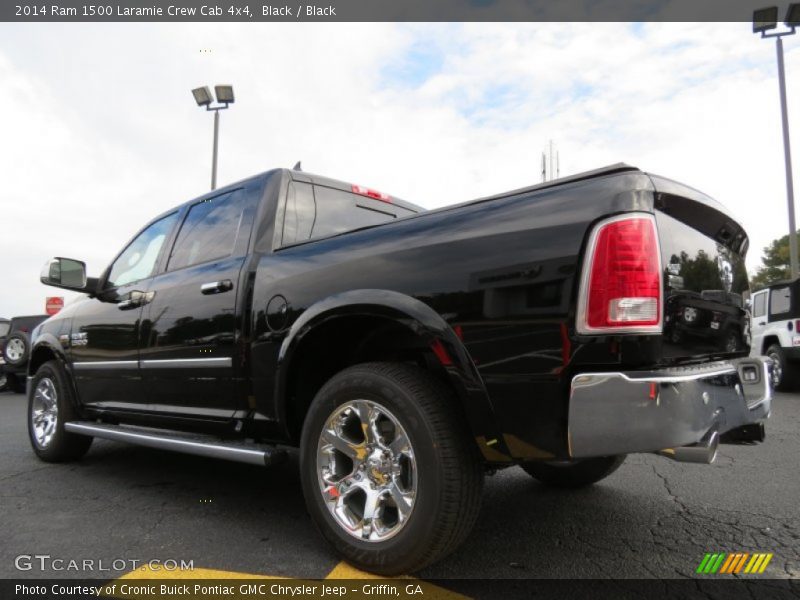 Black / Black 2014 Ram 1500 Laramie Crew Cab 4x4
