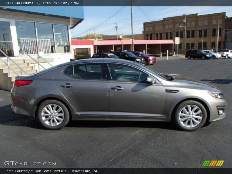 Titanium Silver / Gray 2014 Kia Optima EX