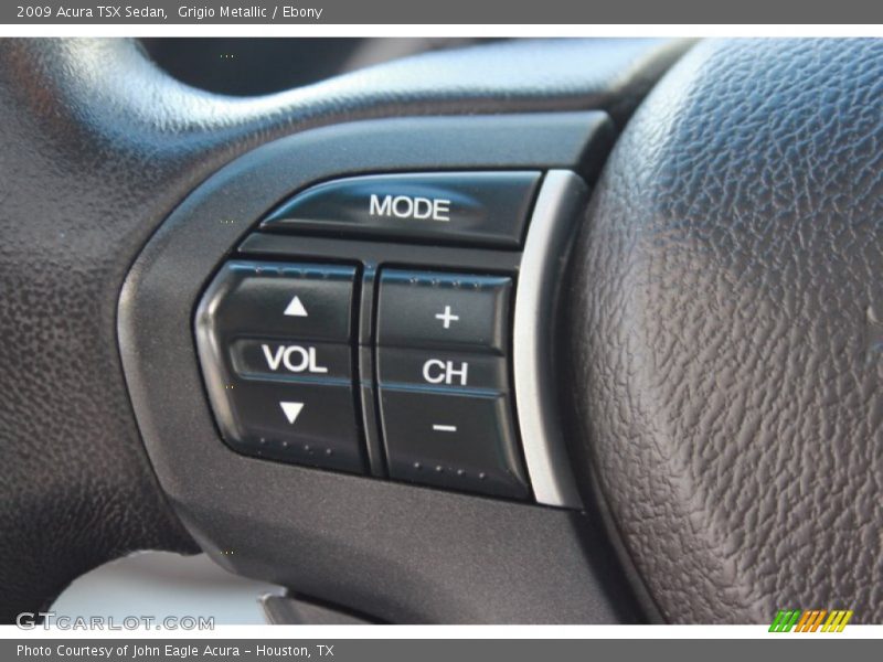 Grigio Metallic / Ebony 2009 Acura TSX Sedan