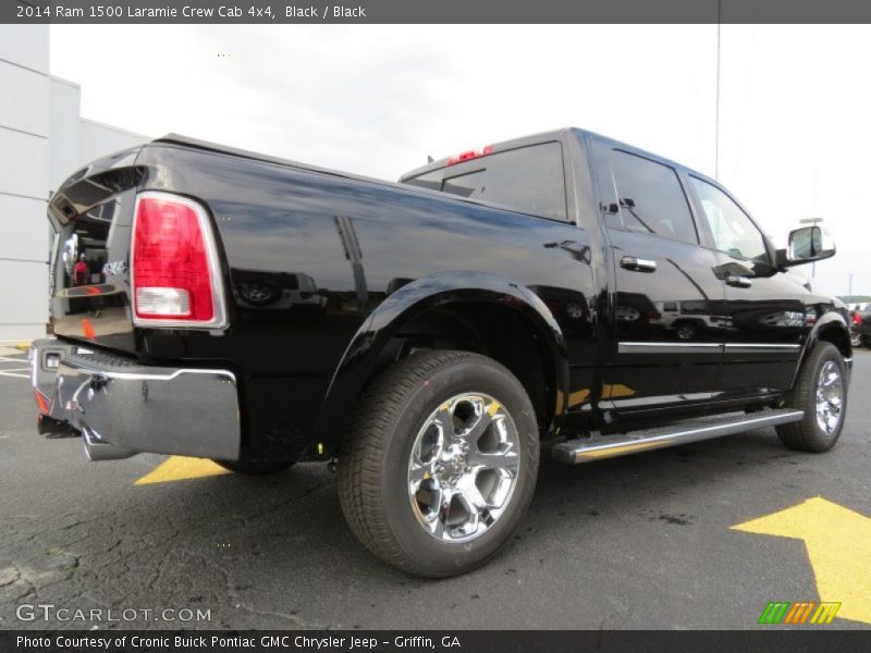 Black / Black 2014 Ram 1500 Laramie Crew Cab 4x4