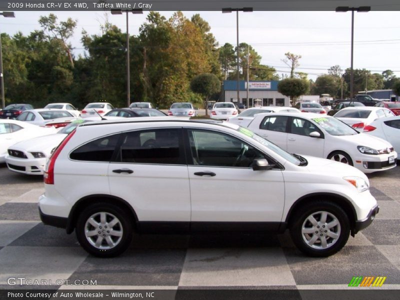 Taffeta White / Gray 2009 Honda CR-V EX 4WD