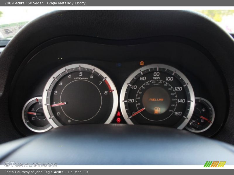 Grigio Metallic / Ebony 2009 Acura TSX Sedan