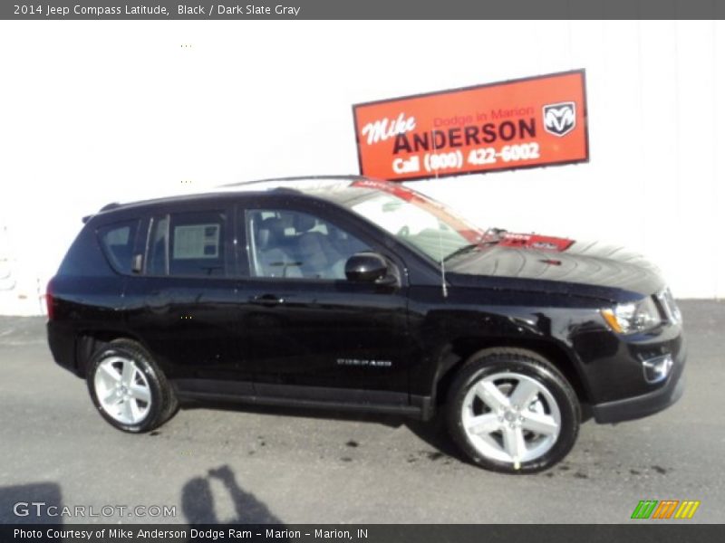 Black / Dark Slate Gray 2014 Jeep Compass Latitude