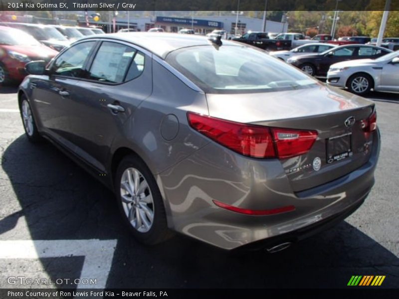 Titanium Silver / Gray 2014 Kia Optima EX