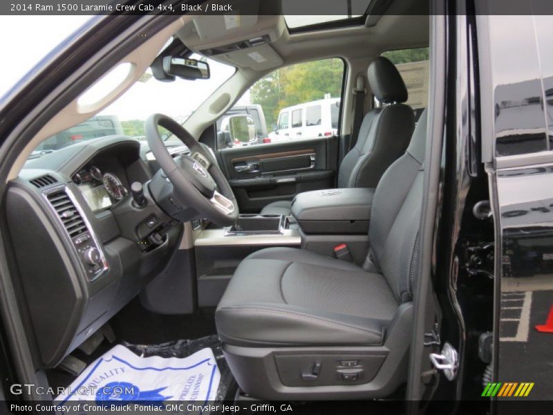 Black / Black 2014 Ram 1500 Laramie Crew Cab 4x4