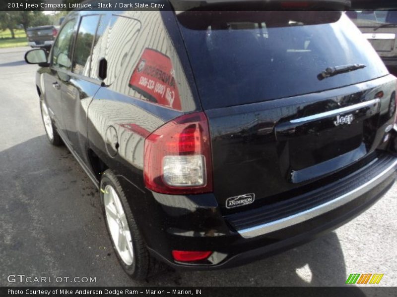Black / Dark Slate Gray 2014 Jeep Compass Latitude
