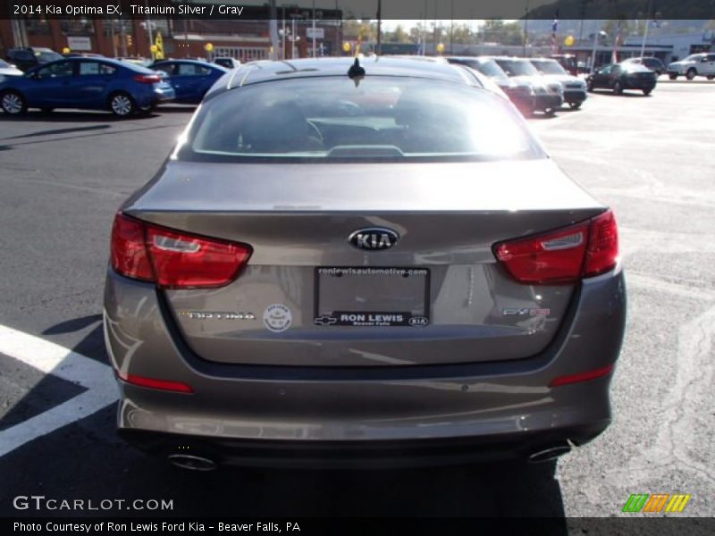 Titanium Silver / Gray 2014 Kia Optima EX