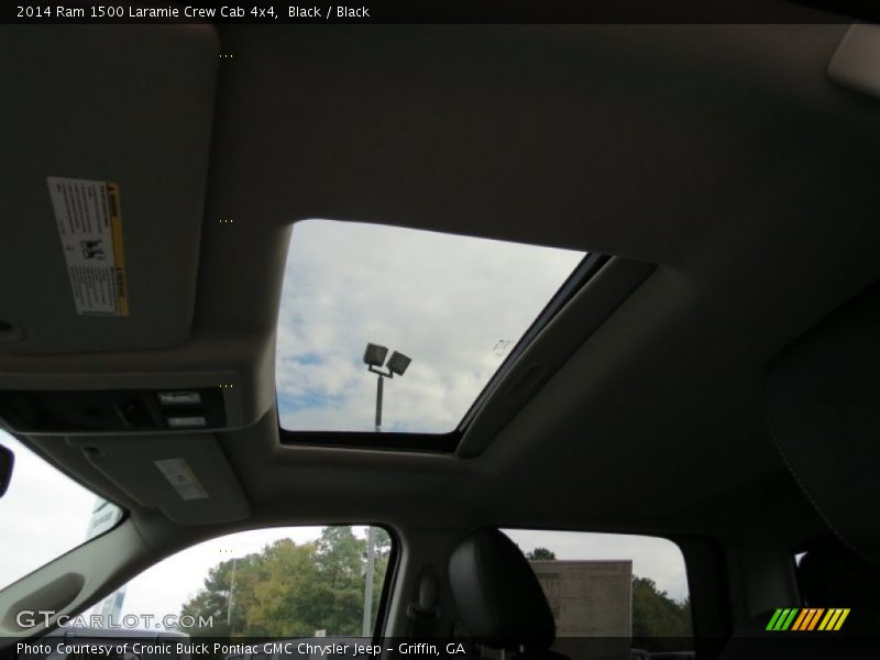Black / Black 2014 Ram 1500 Laramie Crew Cab 4x4