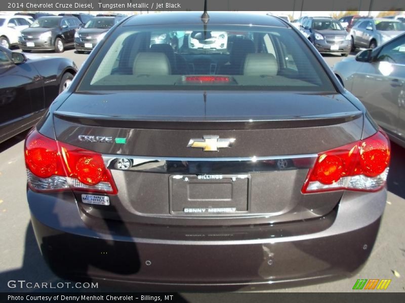 Tungsten Metallic / Jet Black 2014 Chevrolet Cruze Diesel