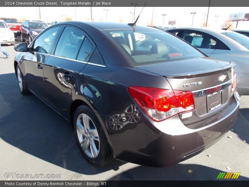 Tungsten Metallic / Jet Black 2014 Chevrolet Cruze Diesel