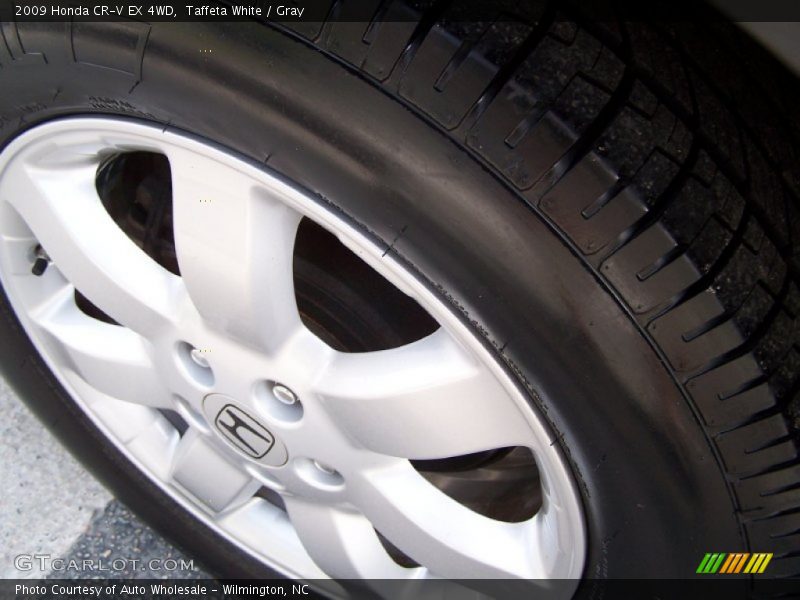 Taffeta White / Gray 2009 Honda CR-V EX 4WD