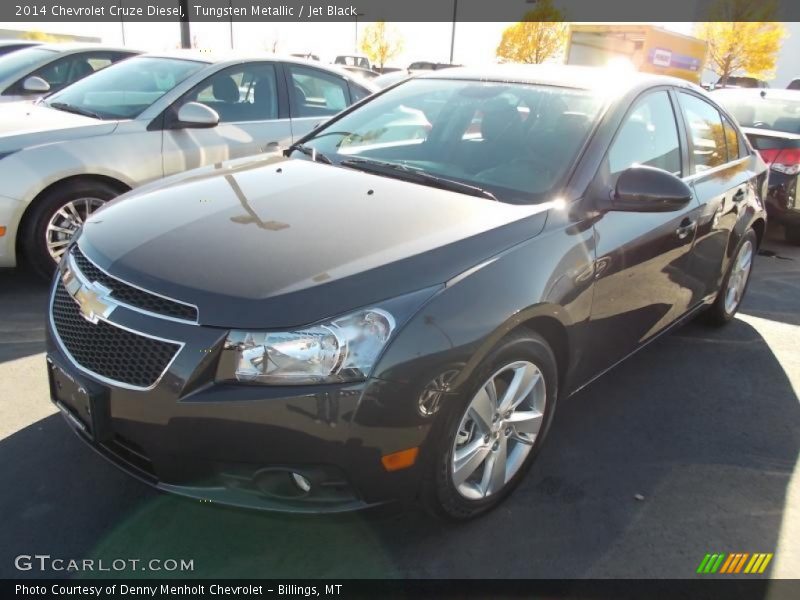 Tungsten Metallic / Jet Black 2014 Chevrolet Cruze Diesel