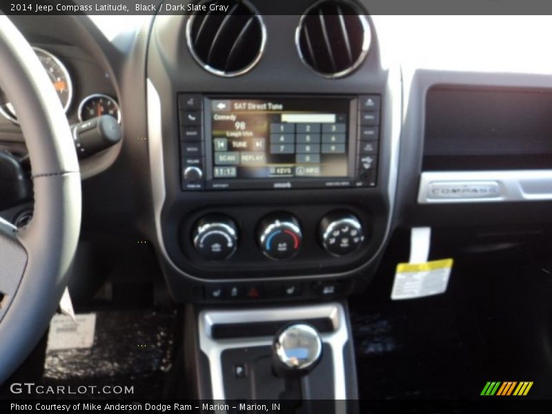 Black / Dark Slate Gray 2014 Jeep Compass Latitude