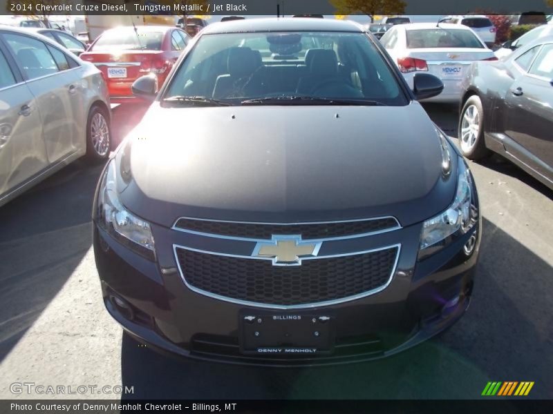 Tungsten Metallic / Jet Black 2014 Chevrolet Cruze Diesel