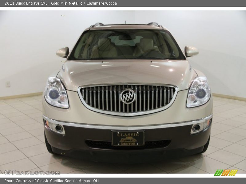 Gold Mist Metallic / Cashmere/Cocoa 2011 Buick Enclave CXL