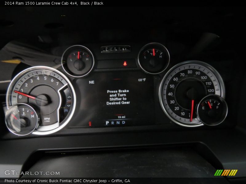 Black / Black 2014 Ram 1500 Laramie Crew Cab 4x4