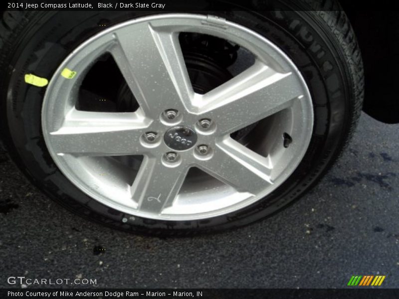Black / Dark Slate Gray 2014 Jeep Compass Latitude