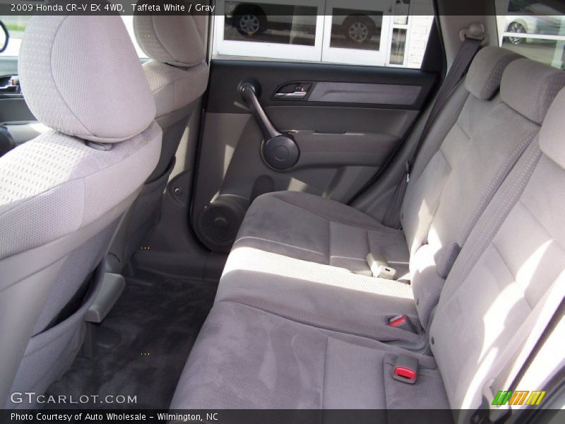 Taffeta White / Gray 2009 Honda CR-V EX 4WD