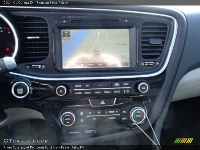 Titanium Silver / Gray 2014 Kia Optima EX