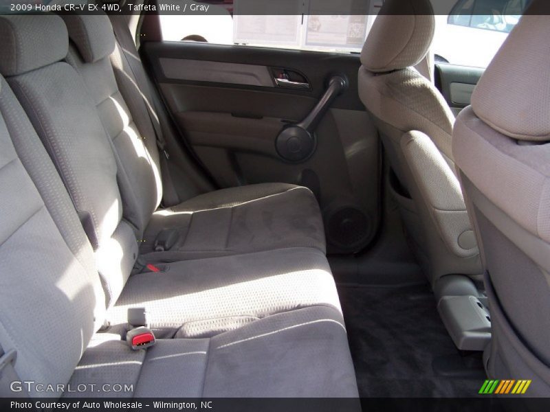 Taffeta White / Gray 2009 Honda CR-V EX 4WD