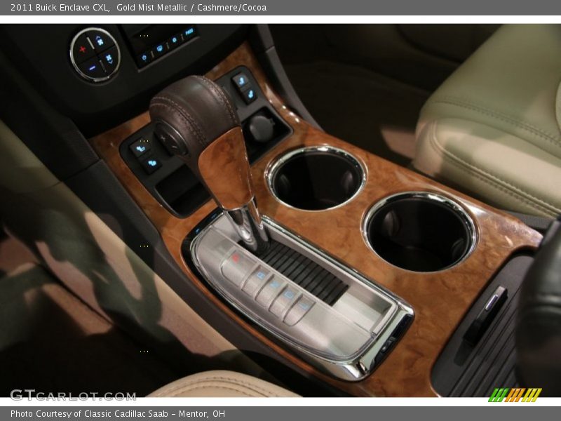 Gold Mist Metallic / Cashmere/Cocoa 2011 Buick Enclave CXL