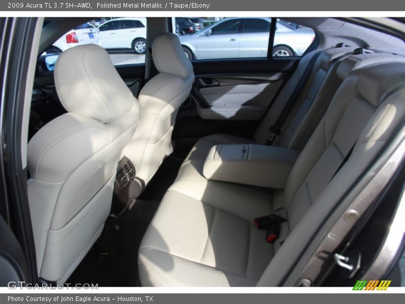 Polished Metal Metallic / Taupe/Ebony 2009 Acura TL 3.7 SH-AWD