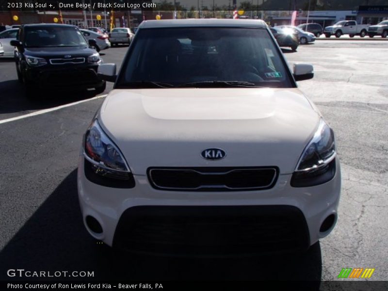 Dune Beige / Black Soul Logo Cloth 2013 Kia Soul +