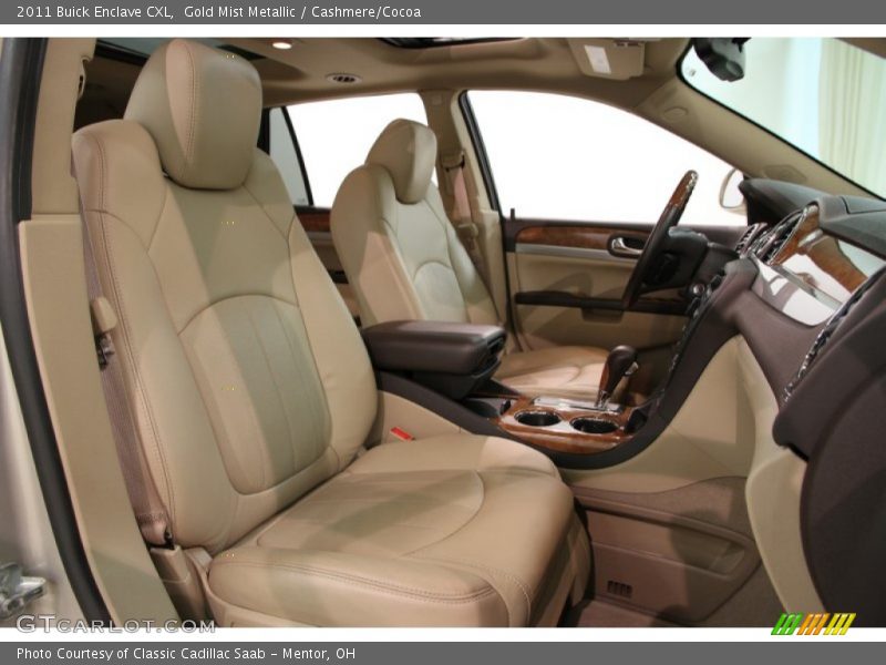 Gold Mist Metallic / Cashmere/Cocoa 2011 Buick Enclave CXL