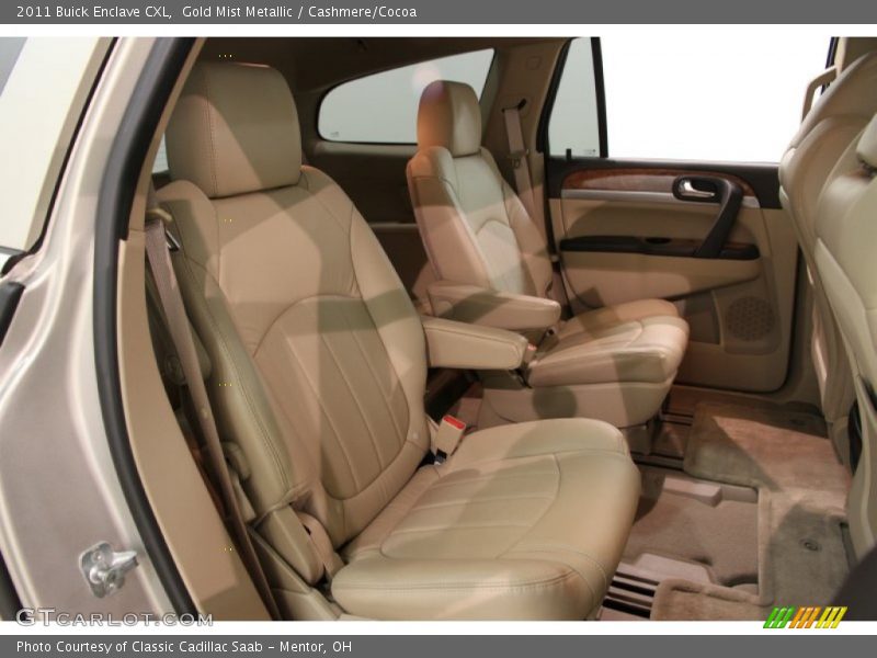 Gold Mist Metallic / Cashmere/Cocoa 2011 Buick Enclave CXL