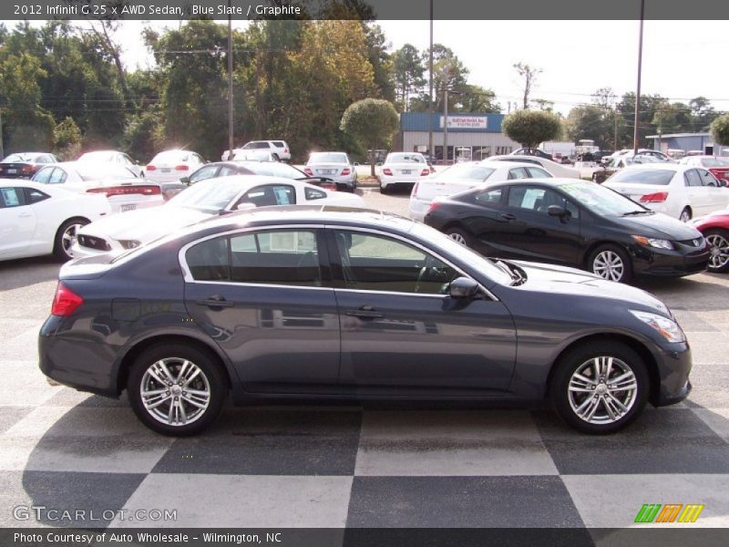 Blue Slate / Graphite 2012 Infiniti G 25 x AWD Sedan